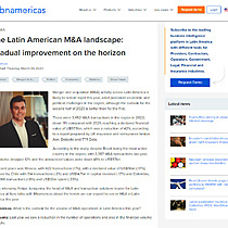 The Latin American M&A landscape: Gradual improvement on the horizon